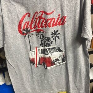 Gray California Graphic T-Shirt
